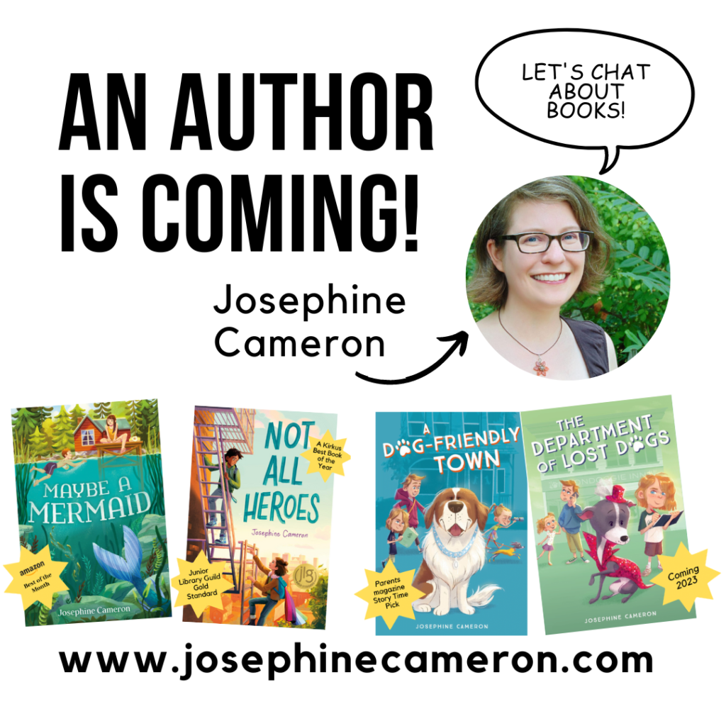 Josephine Cameron Author Visit Social (square)