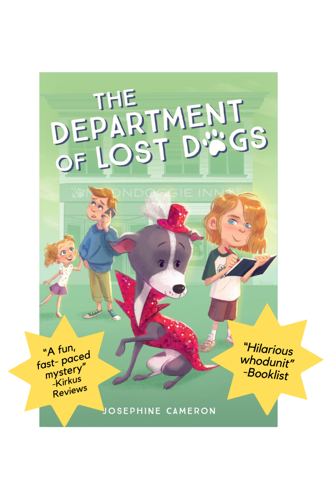 Department of Lost Dogs Cover Image "Hilarious whodunit" -Booklist